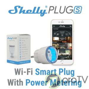 Shelly Plug S (Wi-Fi розетка)